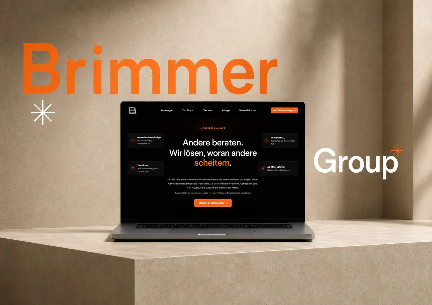 Brimmer Group Mandatsanfrage