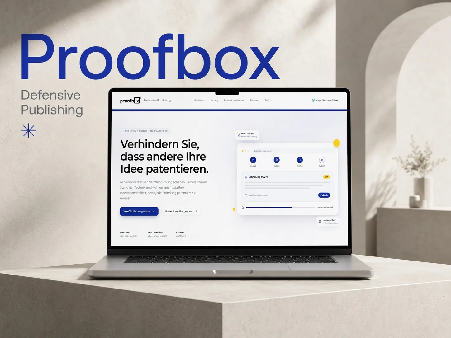 Proofbox Defensive Publishing